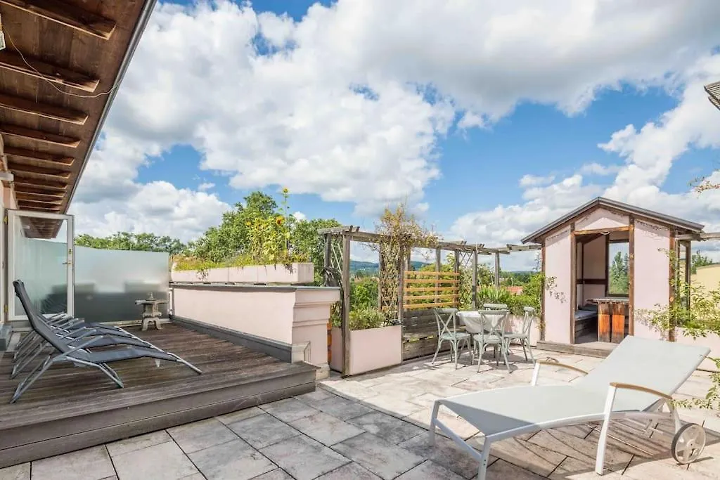 Whirlpool , Dachterrasse , Wienblick , Zwei Etagen 0*, Wien Østrig