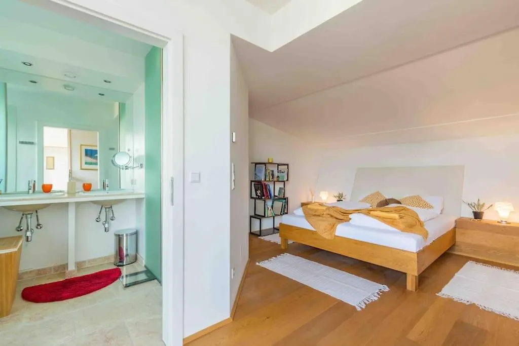 Lejlighed Whirlpool , Dachterrasse , Wienblick , Zwei Etagen