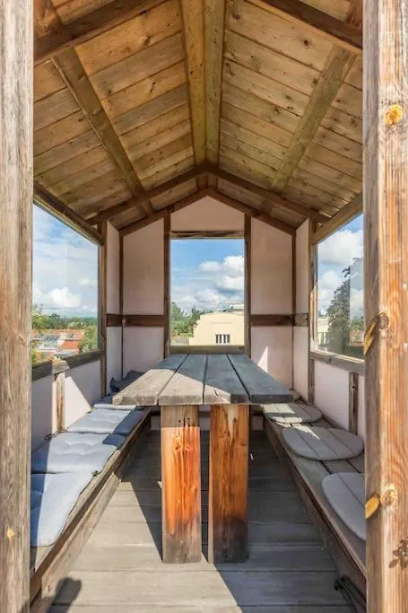 Whirlpool , Dachterrasse , Wienblick , Zwei Etagen 0*, Wien Østrig