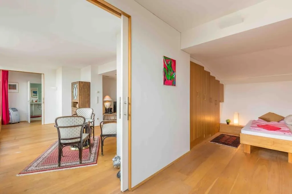 Whirlpool , Dachterrasse , Wienblick , Zwei Etagen Østrig